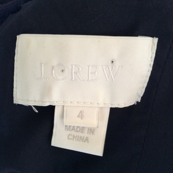 J. CREW BLACK SILK CHIFFON COCKTAIL DRESS SIZE 4 - Picture 6 of 8